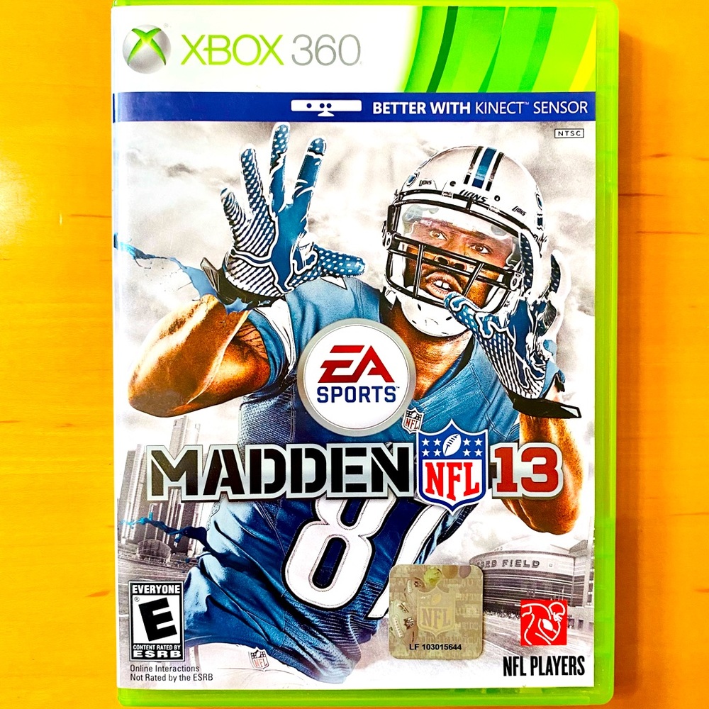 XBOX 360 Madden 13’